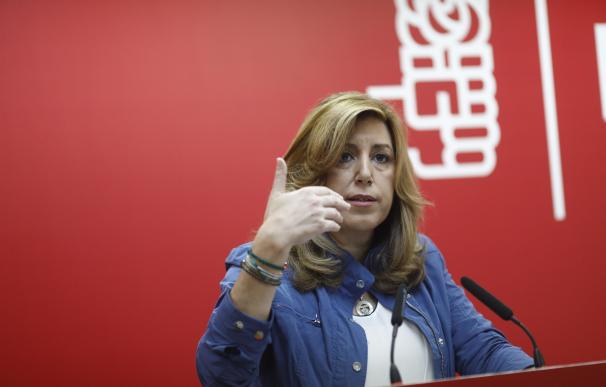 Susana Díaz afirma que Pablo Iglesias, si pudiese, votaría en las primarias del PSOE el domingo