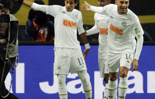 1-3. Un golazo de Neymar encamina el triunfo del Santos sobre el Kashiwa
