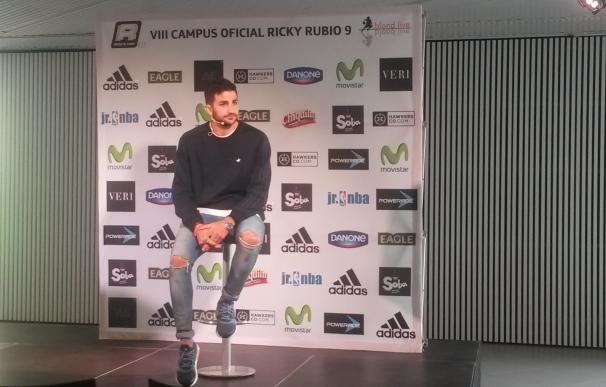 Ricky Rubio: "Pau Gasol es el líder de la selección, creo que estará en Río"