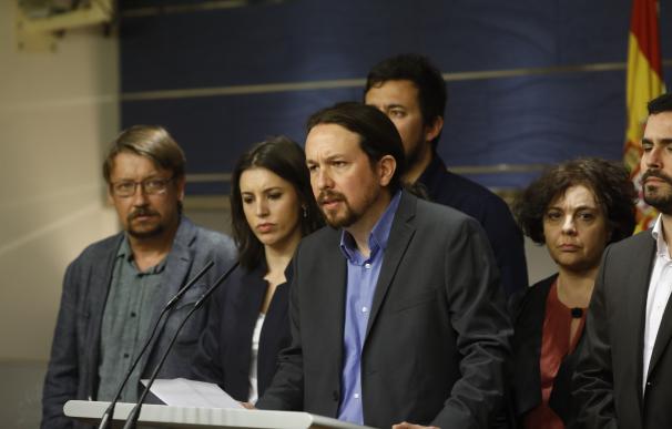 Iglesias lamenta la "hostilidad" del PSOE tras proponer la moción de censura: "Sólo recibimos insultos. Ellos verán"