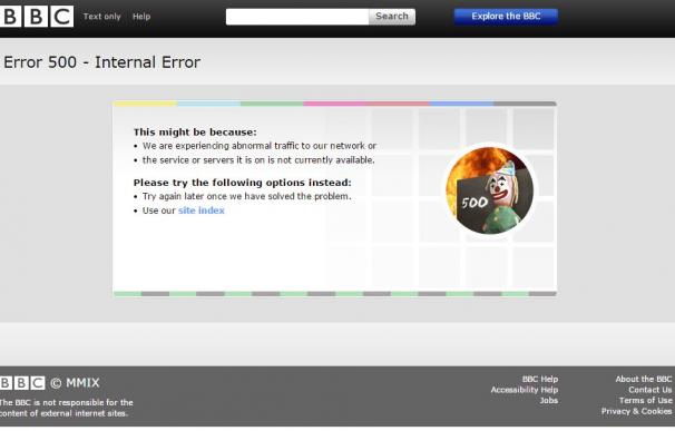 Un ataque informático deja fuera de juego varias páginas web de la BBC
