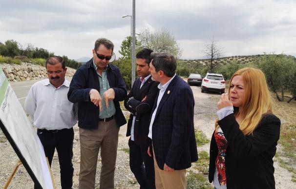 Diputación destinará 250.000 euros para reparar deslizamientos en la carretera de acceso a La Bobadilla
