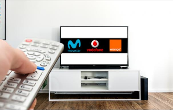 Cuáles son las ofertas de televisión de Movistar, Orange y Vodafone