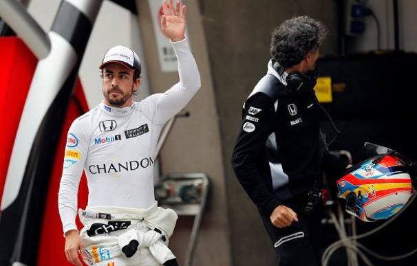Alonso: "Estaba preocupado por la costilla pero me he sentido bien"