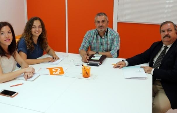 Gestores energéticos de Andalucía se reúnen con Ciudadanos para conocer las demandas del colectivo profesional