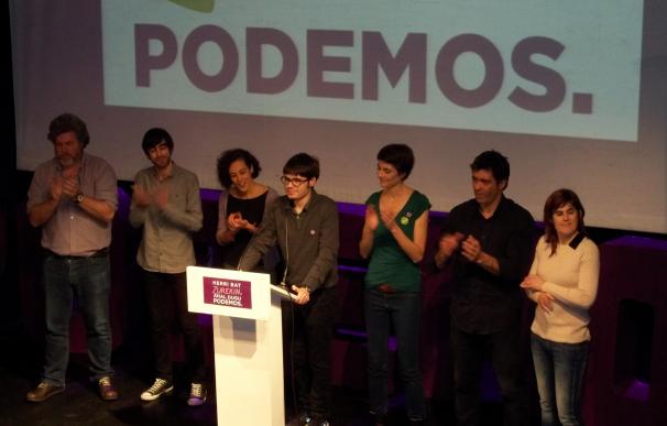 Uralde (Podemos) ofrece modificar la Constitución para reconocer la plurinacionalidad y el derecho a decidir