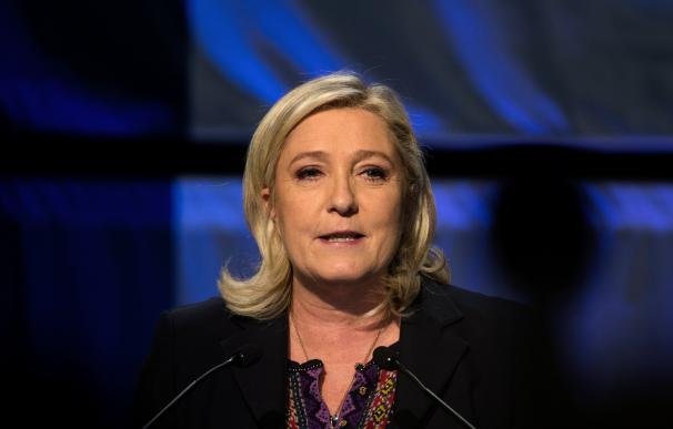 La presidenta del Frente Nacional Marine Le Pen