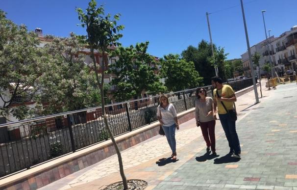 Diputación comprueba en Alcalá del Valle la aplicación de su plan de mejora y embellecimiento