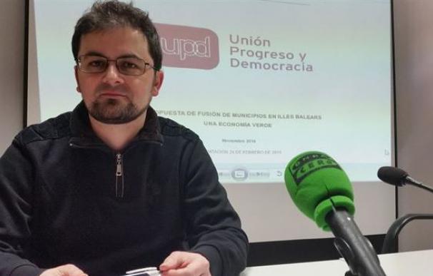 El portavoz y candidato de UPyD en Baleares, Juan Antonio Horrach.