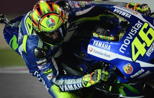 Rossi: "La primera sensación de la moto no es tan mala"