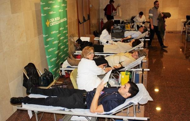 Castilla-La Mancha cerró 2016 con 71.357 donaciones de sangre, 353 más que el año anterior