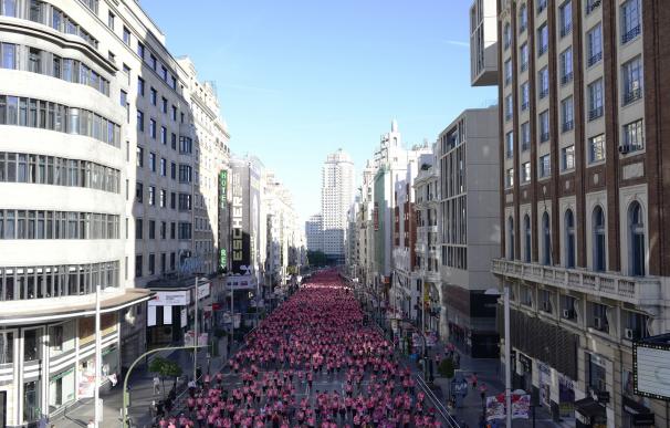 La madrileña Elena García se impone en una Carrera de la Mujer de Madrid de récord