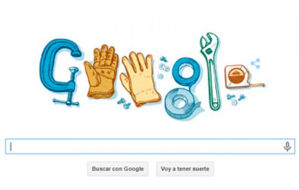 Día del trabajador: Google celebra con un 'doodle' la fiesta del 1 de mayo