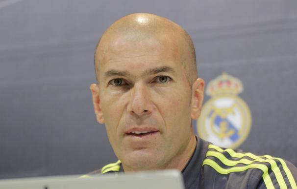 Zidane: "No tenemos peor calendario que el FC Barcelona o el Atlético de Madrid"
