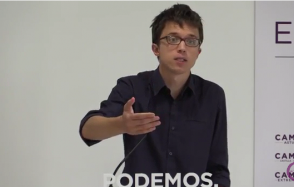 Iñigo Errejón ha presentado el programa de actos de las elecciones autonómicas de Podemos