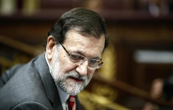 El presidente del Gobierno, Mariano Rajoy, durante una sesión en el Congreso (archivo).
