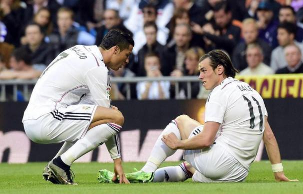 Bale se lesiona en el gemelo