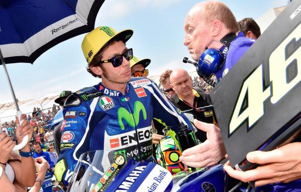 Rossi: "Me siento muy bien con la moto"