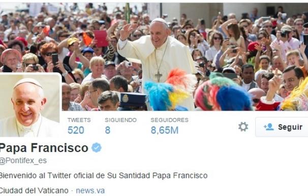 El Papa Francisco es el usuario de Twitter con más influencia, por encima de Obama