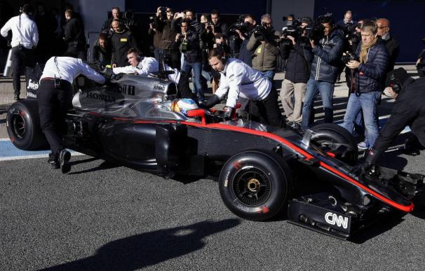 McLaren muestra una leve mejoría.
