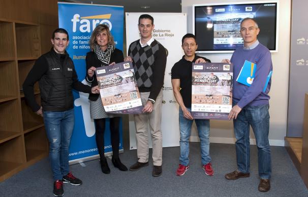 Diego Azcona presenta II Logroño Fitness Day que recaudará fondos para Faro y se celebrará el próximo 7 de mayo