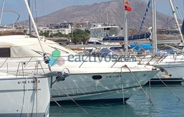 Sale a subasta judicial el yate embargado por la Audiencia Nacional en la 'operación Pozzaro' y varado en Tenerife