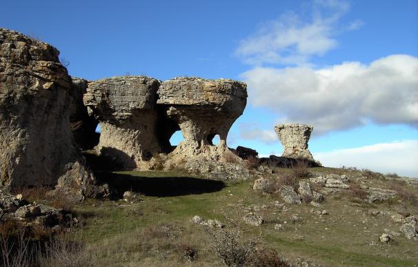 El geoparque de las Loras, un "libro abierto" para conocer 250 millones de años de historia de Palencia y Burgos