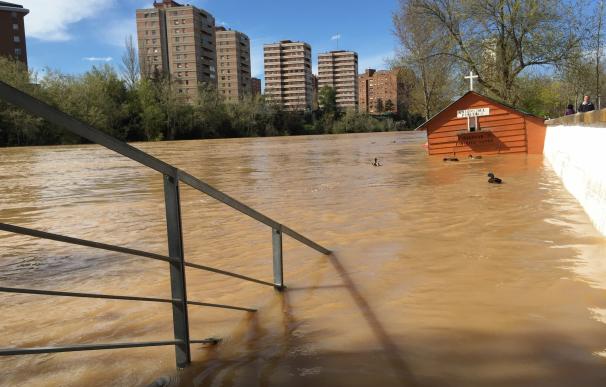 Cinco ríos superan el nivel de alarma en siete estaciones de aforo de León, Palencia, Valladolid y Zamora