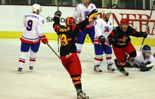 Jaca acoge desde este sábado un campeonato mundial de hockey hielo, con la participación de la selección española
