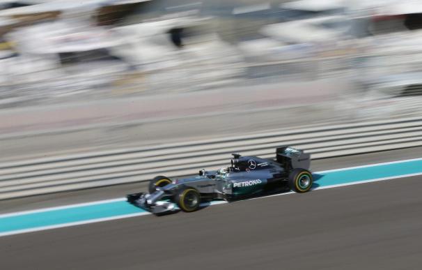 Hamilton, de nuevo el más rápido en los segundos entrenamientos en Abu Dabi