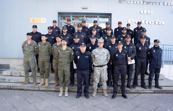 La Policía Nacional realiza un curso de Intervenciones Policiales en Interior de Inmuebles