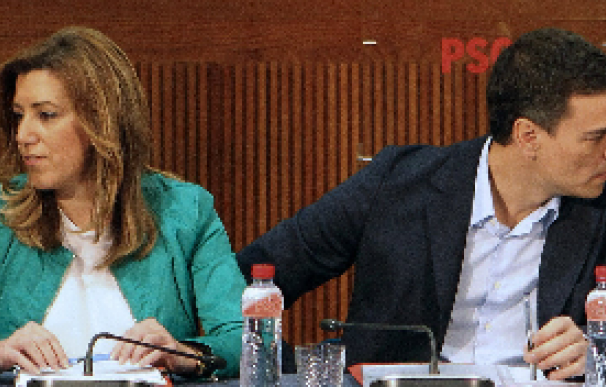 Pedro Sánchez y Susana Díaz, en foto de archivo
