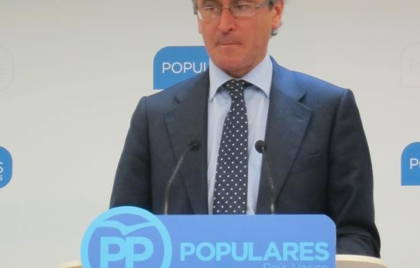 Alonso (PP) afronta su candidatura a lehendakari con el objetivo de "poner al PNV en su sitio"