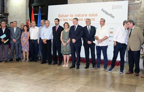 La Generalitat destinará 200.000€ a una campaña que une a los medios de comunicación para prevenir los incendios