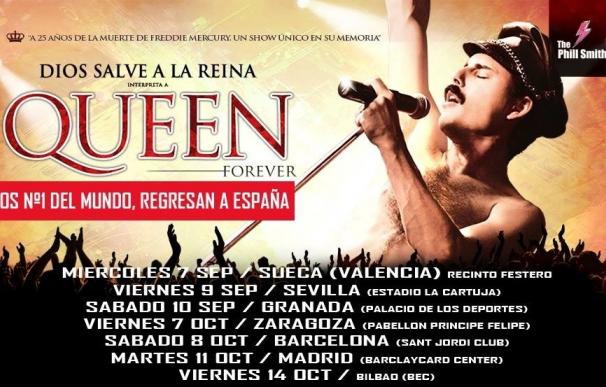 Extensa gira española de God Save the Queen