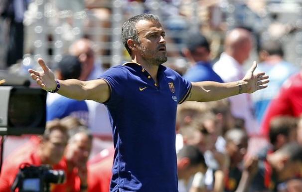 Luis Enrique califica de "contrasentido" la situación de Pedro en la previa de la Supercopa de España