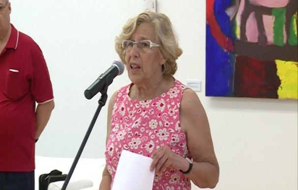 Manuela Carmena afirma que Causapié (PSOE) mantendrá la postura de "apoyo y cercanía" que tuvo Carmona