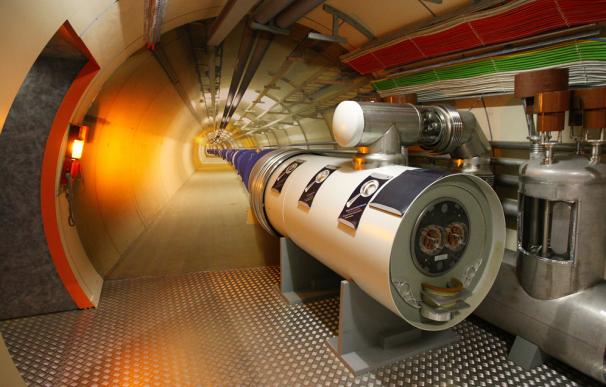 Interior del LHC (Getty)