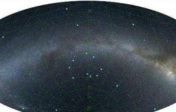 Descubren un colosal anillo de 5.000 millones de años luz de diámetro