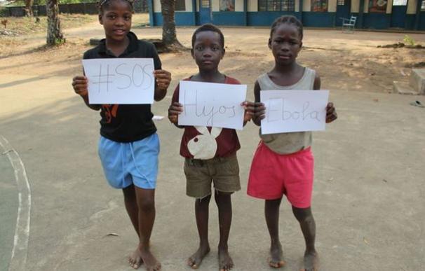 Los niños huérfanos del ébola "solo quieren un abrazo"