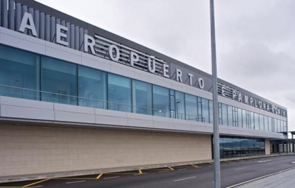El aeropuerto de Pamplona aumenta un 0,9% el número de pasajeros hasta julio