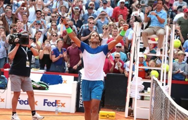 Nadal puede con Fognini por primera vez esta temporada y se proclama campeón de Hamburgo