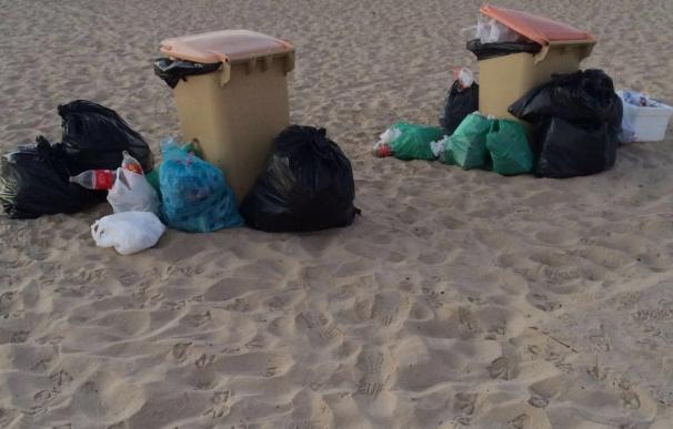 Trabajadores de limpieza de playas de Algeciras inician huelga ante negativa de Urbaser de negociar condiciones