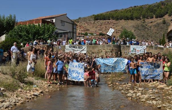 Vecinos de la ribera del Manubles se oponen al proyecto de la mina de Borobia