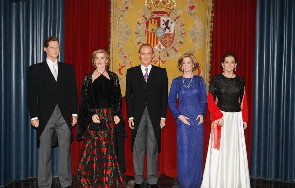 El Museo de Cera de Madrid aparta a Urdangarin de la Familia Real