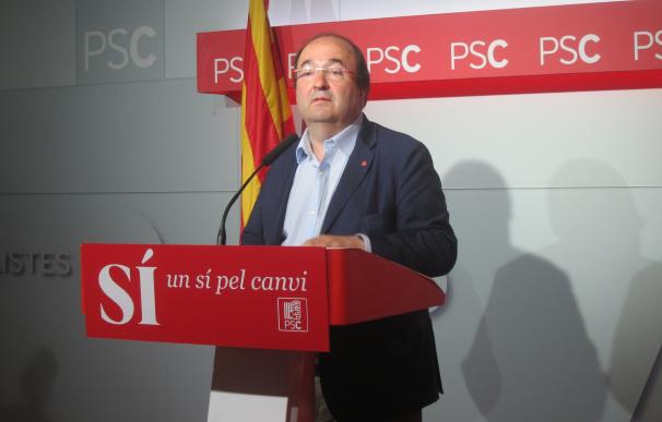 Iceta (PSC) anima a Sánchez a explorar un acuerdo de Gobierno alternativo si Rajoy fracasa