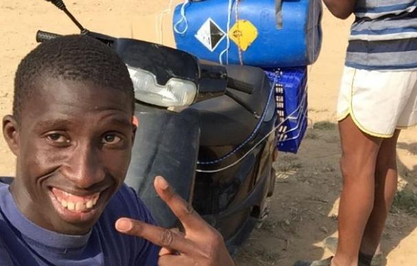 Abdou cuenta en Instagram su viaje desde Senegal hacia España