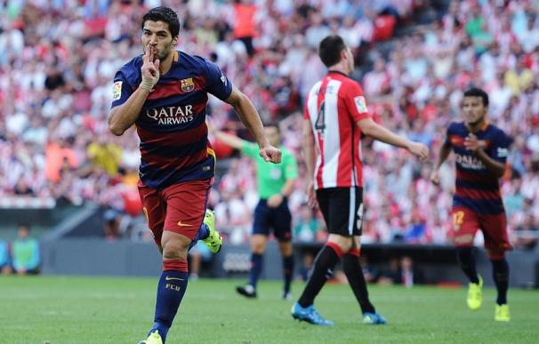 Athletic 0-1 Barcelona: Luis Suárez venga la derrota de la Supercopa
