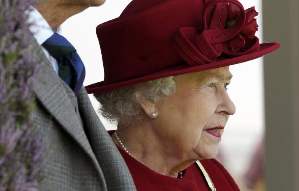 Britain's Queen Elizabeth II and Britain's Prince