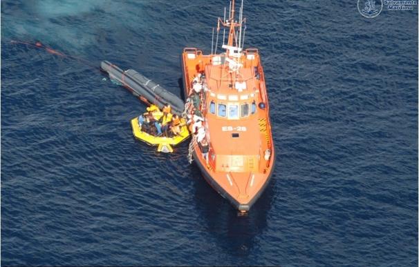Los centros de Salvamento Marítimo en Andalucía coordinaron el rescate de 6.306 personas en 2014